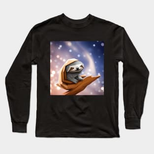 Paper Sloth Long Sleeve T-Shirt